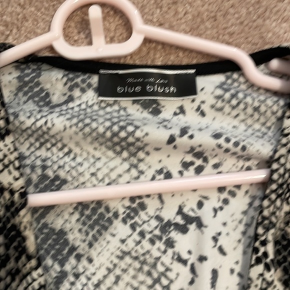 Snake print mini dress - Picture 5 of 6